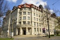 The Runde Ecke building in Leipzig Royalty Free Stock Photo